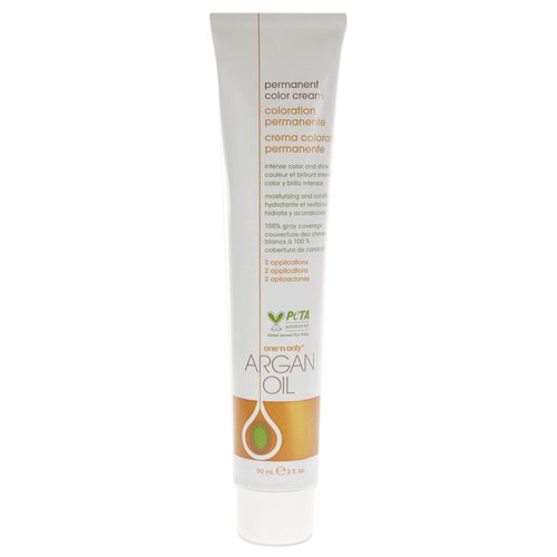 One n Only Argan Oil Permanent Color Cream - 4C Medium Copper Brown Hair Color Unisex 3 oz