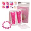 26 PCS Curve Shape Spill-Proof Finger Cover Nail Polish Varnish Protector Holder, Finger Cover Sticker Nail Polish Glue DIY Protector for Finger Nail Art