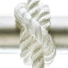 Seachoice 42551 Dock Rope for Boating - 3-Strand Twisted Nylon Dock Line, ½-Inch x 15 Feet, White