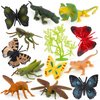 Wild Animal Model Figures Playset 13 PCS Insect Mantis Figure Toys Desktop Decoration Collection Party Favors Toys for Kids
