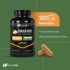 Healthfare Ginger Root Capsules 4000mg | 200 Count | Ultra Strength Supplement | Gluten-Free & Non-GMO
