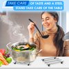Stainless Steel Trivet for Instant Pot - 2Pcs Stainless Steel Pot Trivets for Table Hot Pads for Kitchen Dining Table Decor - 7" by 7" Cooling Racks for Cooking and Baking Pans Set Pot and Pan Holder