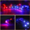 Save Unicorn Tracks Cars Replacement only, Toy Cars for Most Tracks Glow in The Dark, Car Track Accessories with 5 Flashing LED Lights, Compatible with Most Car Tracks for Girls Boys and Kids(4pack)