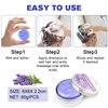 Dragon Honor 2PCS Shampoo Bar For Gray Hair, Purple Shampoo Bar for Thinning Hair, Shampoo And Conditioner Bars For Grey Hair, For Men & Women