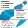 Pre Stretched Braiding Hair 32inch 3 Packs Blue Braiding hair Extensions Synthetic Crochet Braids, Hot Water Setting Professional Soft Yaki Texture. (32inch(3Packs),Blue#)