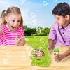 ArtCreativity Frog Bubble Machine for Kids (Pack of 2) Includes 2 Bubble Blowing Machine and 2 Bottles of Solution, Summer Outdoor Toys, Party Favor Activity - Best Gift for Boys, Girls, and Toddlers