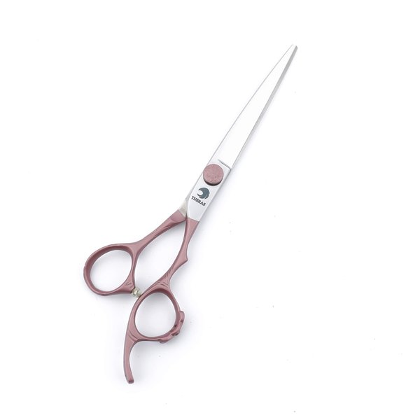 TIJERAS 6.5" Professional Hair Cutting Scissors Japan 440C Steel Light-weight Sharp Straight Scissor for Men/Women Dry Cutting for Salon/Barber/Home