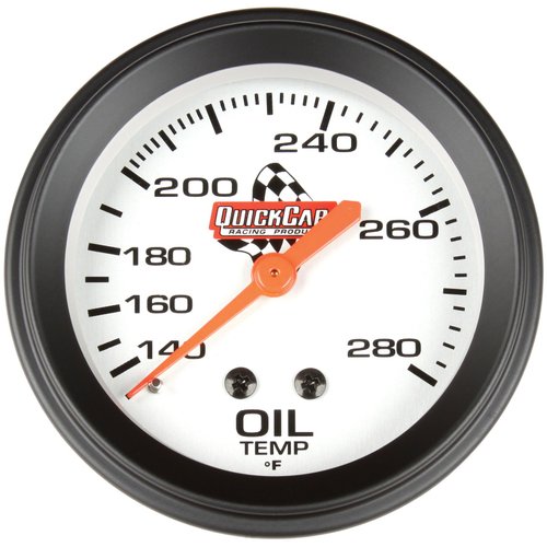 QuickCar Racing Products 611-6009 2-5/8" Diameter Oil Temperature Gauge