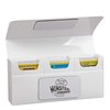 Monster Protectors Magnetic Triple Deck Box - White, Holds 225 Gaming TCGs, Self-locking Closure, Compatible w Standard & Smaller Size Gaming Trading Cards, Removable Construction, Christmas Gift