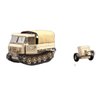 General Jim's WW2 Armored Vehicle Building Block Set - RSO/01 Track Tracker & 37mm Anti-Tank Set - 606 Pieces