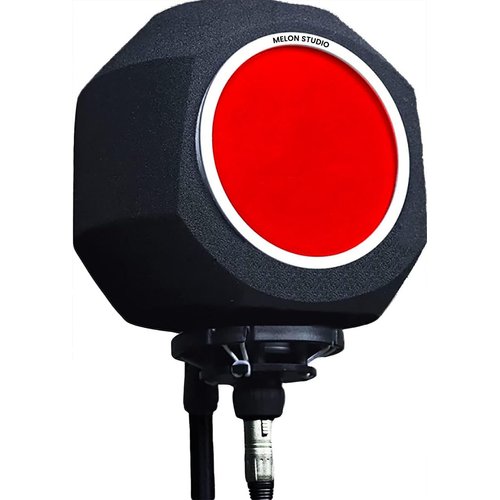 Melon Studio Microphone windscreen Pop Filter for Mic, Vocal Isolation Booth Portable Equipment, Shield Acoustic Recording Filter and Noise, Reflection reducing soundproof Cover Foam