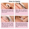 LLBA Easy Fan Eyelash Extensions | 0.03~0.07mm Thickness | C CC D Curl | 9mm-16mm Mixed & Single Length | Super Matte Black Volume Self Fanning Lash Extensions, Professional Supplies for Lash Techs