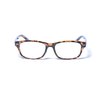 Mass Vision® "The Intellect" Unisex Reading Glasses - Hard Case/Cleaning Cloth Included (2.5, Tortoise)