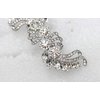 Faship Gorgeous Clear Crystal Floral Hair Barrette Clip