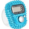 Blue Digital Counter, LCD Display Tally Counter, Reliablle Digital Hand Counter, Non Deformable Finger Tally Clicker, Electronic Tally Counter for Coaching People Fishing Travel Lap Counters