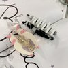Generic Cow Hair Clip ，Animal Cow Shape Hair Clips ，Acetate Animal Barrettes For Girls，Women'S Hair Dairy Cow Claw Clip Accessories. (Cow), Clear