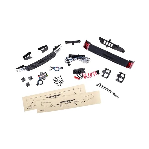 TRAXXAS LED Light Kit Complete with Power Supply (Headlights, Tail Light &