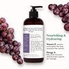 Bare Botanics Pure Grapeseed Oil 16oz | 100% Pure & Cold Pressed Grape Seed Oil for Hair & Dry Skin | Grapeseed Body Oil for Massage | Vegan Cruelty-Free and GMO-Free