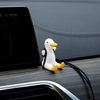 YGMONER Super Cute Swinging Duck Car Mirror Hanging Ornament Car Interior Accessories (Duck), right