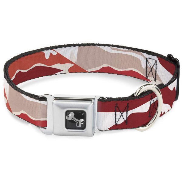Buckle-Down Bacon Dog Collar Bone