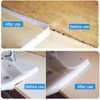 Caulk Tape,Bathroom Corner Caulking Tape,Self-Adhesive Sealing Tape Used for Kitchen Sink,Toilet, Bathroom Bathtub, Tub Floor Wall Edge Protector Strip(1.5 inch*10.5 feet;White,1 Pack)