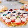 Cyodoos 48 PCS Race Car Cupcake Toppers, Car Party Decoration Birthday Party Supplies, Car Themed Party Supplies Are The Most Popular, Boys and Girls' Birthday Party Cake Decoration