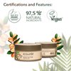 Organic Argana Body Butter - 97.5% Natural ingredients - for Deep Revival, Vegan whipped body butter - Nourishing Argan Oil & Shea Butter for Soft Skin - ECOLATIER 6.8 Fl Oz / 200ml