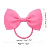 inSowni 40 Pack Grosgrain Ribbon Bow Elastics Hair Ties Scrunchies Pigtail Ponytail Holders Bands Ropes for Baby Girls Toddlers Kids
