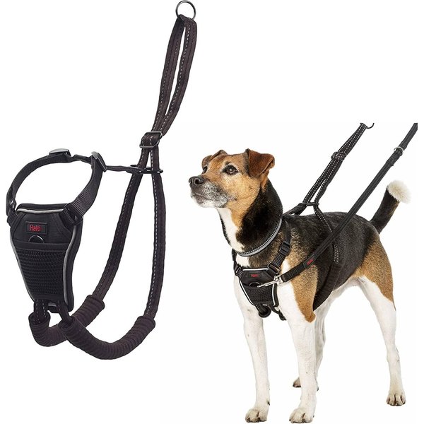 HALTI No Pull Harness - To Stop Your Dog Pulling on the Leash. Adjustable, Lightweight and Easy to Use. Reflective Dog Training Harness for Small Dogs (Size S)