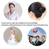 （30Pcs）2 colors Elastic Edge Mesh Invisible Hair Nets Hair Bun Holder for Ballet Dance (black)