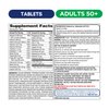 Equate Adult 50+ One Daily Complete Multivitamin Multimineral Supplement Tablets, Healthy Brain* - Compare to Centrum Silver, 125 Pills (Pack of 1)