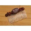 Brecciated Jasper Stone Hair Comb