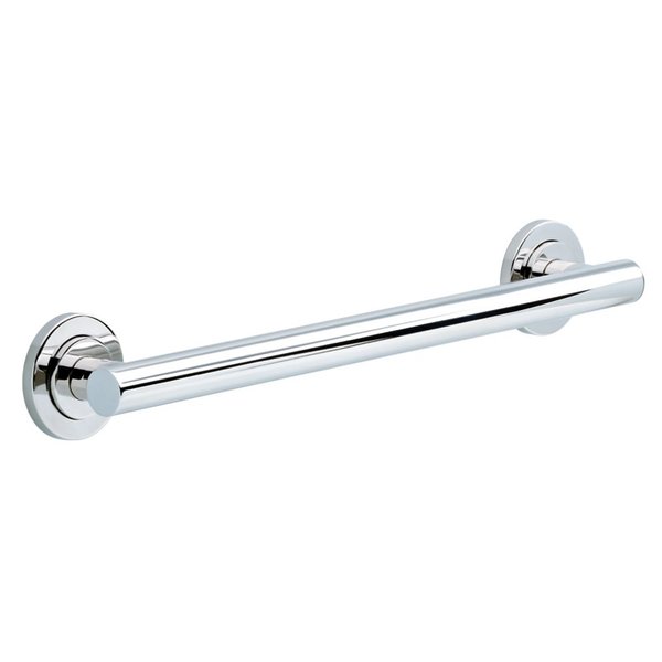 Franklin Brass VOI5918-BS Voisin Decorative ADA Bathroom Shower Safety Grip/Grab Bar, 18" x 1-1/4 in