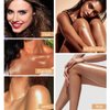 Yeweian Body Glitter, Face Highlighter Makeup, Face Body Shimmer Glow Illuminator, Bronzer Shine Shimmer Foundation Blush, Lip Eye Hair Body Glitter Powder Makeup (02Light pink)