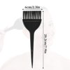 Hair Coloring Brush Kit - 3 Pcs Hair Dye Brushes with Applicator for Salon and DIY Home Hair Tinting (Black)
