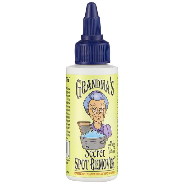 Grandma's Secret Fabric Spot Remover, 2 Fl Oz (Pack of 6), Clear, 6 Count