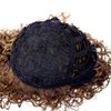 SWACC 20-Inch Long Big Bouffant Curly Wigs for Women Synthetic Heat Resistant Fiber Hair Pieces with Wig Cap (Light Dirty Brown-12#)