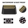 Professional 5 Star Series Finale Shaver,Replacement Gold Foil and Cutter Bar Assembly, Super close Shaving for Professional Barbers and Stylists,Compatible with Wahl Shaver Foil 7043 (2Pack)