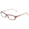 Reading Glasses 5 Pairs Fashion Ladies Readers Spring Hinge with Pattern Print Eyeglasses for Women (5 Pack Mix Color, 2.0)