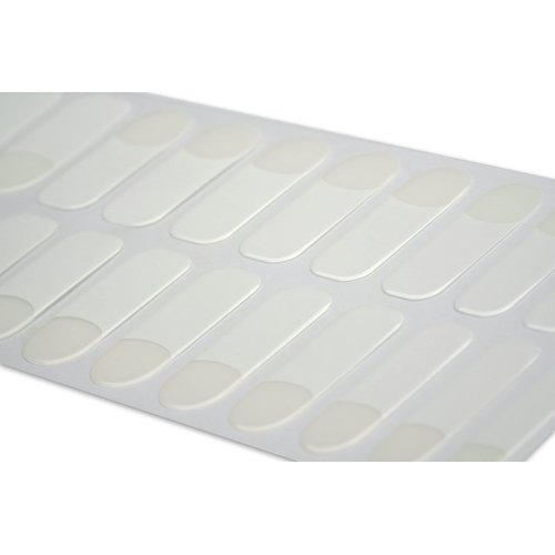 TOUGH GIRLS | 22 Semi-Cured Gel Nail Polish Strips | Brighter, Thicker, Tougher | UV LED Lamp Use Required | Includes Cuticle Stick, Nail File, Nail Wipes (French Tip for Long Nails)