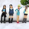ONEST 10 Pieces Little Girls Figurines Hand Painted Girls Action Figures Toys Realistic Detailed Figurine Model Toys for Kids Toddlers