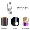 Hair Oil Applicator Bottle, Scalp Applicator Comb Hair Scalp Applicator, Ball Root Comb applicator Bottle Scalp Massager for Hair Growth, Mini Hair Raising Solid Hair Massage Tool(White)