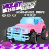 Ynybusi Remote Control Car RC Racing Cars, 1:20 Scale Remote Control Monster Truck, 2.4Ghz LED Light Off-Road Rc Cars,Toy Cars for Kids Boys Girls 6 7 8 9 10 Years Old (Pink)