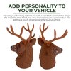 Rivers Edge Products Trailer Ball Cover, 1 7/8 to 2-Inch Trailer Hitch Ball Cover, Hunting Tow Ball Protector, Funny Towing, Trailer, Truck, or RV Accessories, Deer