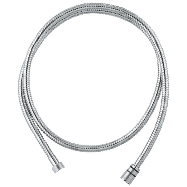 Grohe 28 025 000 69-Inch Twist-Free Metal Hand Shower Hose, StarLight Chrome
