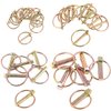 Glarks 30Pcs Heavy Duty Lynch Pin Assortment Kit for Farm Tractors Trailers Trucks Mowers