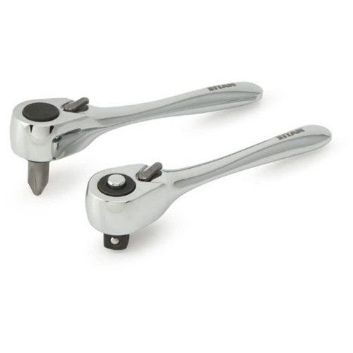 Titan 11202 2-Piece Micro Ratcheting Bit Driver and Ratchet Set