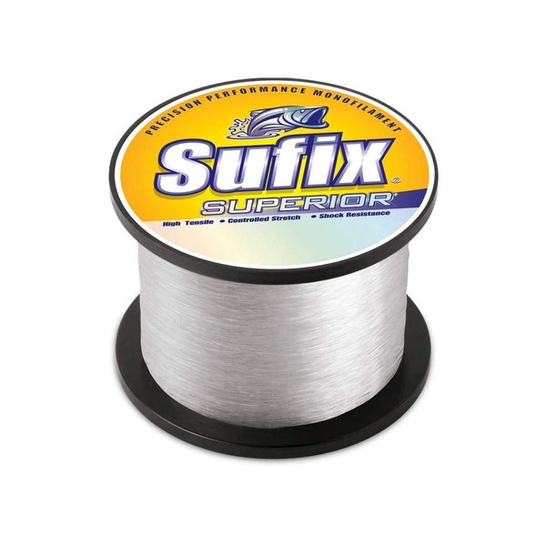 Sufix Superior 1/4-Pound Spool Size Fishing Line (Yellow, 20-Pound)