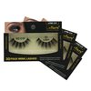 Laflare Silk Lashes 3D FAUX MINK Eyelashes, Light, Reusable, Handmade, Natural Looking, Professional Easy to Apply Eyelashes in a Knitted Style1-3 PACKS BUNDLE SPECIAL (3, SD01F)