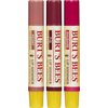 Burt's Bees Kissable Color Holiday Gift Set, 3 Lip Shimmers in Gift Box, Warm Collection in Peony, Fig & Rhubarb